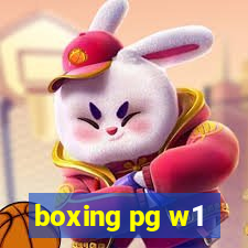 boxing pg w1